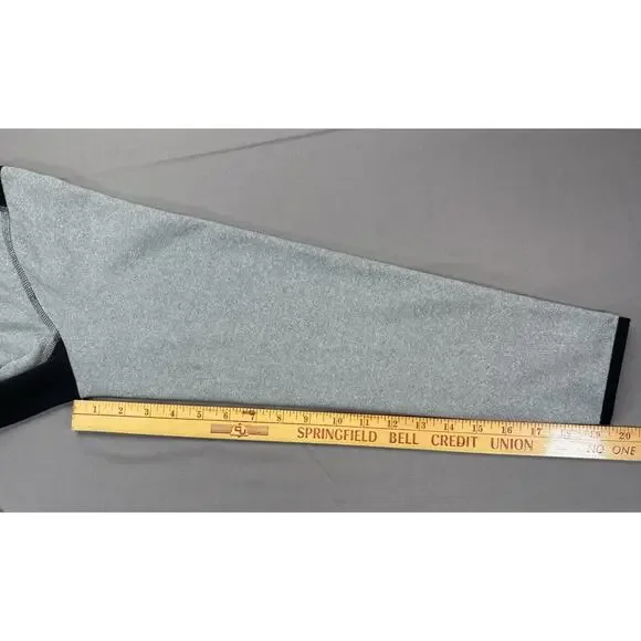 Under Armour ColdGear Men’s SM Loose Fit Fleece 1/4 Zip Pullover Gray Black - Picture 7 of 10